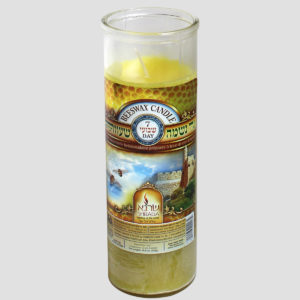 Memorial Candle Beeswax 7 day