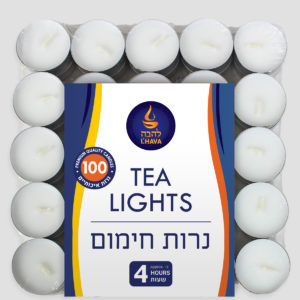 Lhava Tea Lights 4 hour 100 count